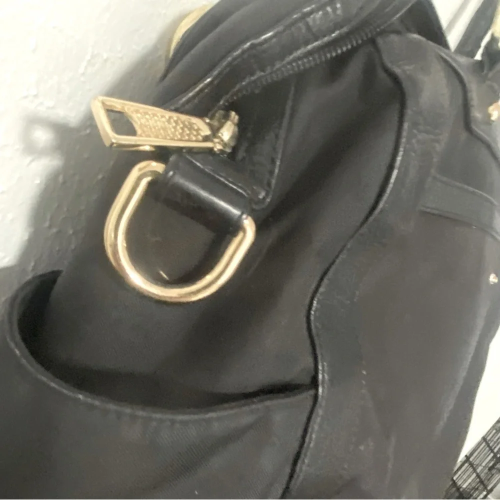 Rebecca Minkoff Knocked Up Baby Diaper Bag Black Awesome Condition